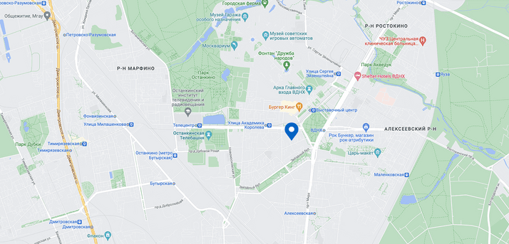 Карта офиса по адресу город Москва, проспект Мира, дом 14, офис 101.