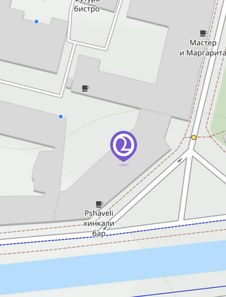 Карта офиса по адресу Санкт-Петербург, набережная реки Карповки, дом 5.